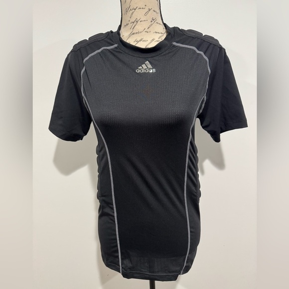 adidas Other - Adidas Climacool Black Padded Football Compression Shirt Size Men’s Large